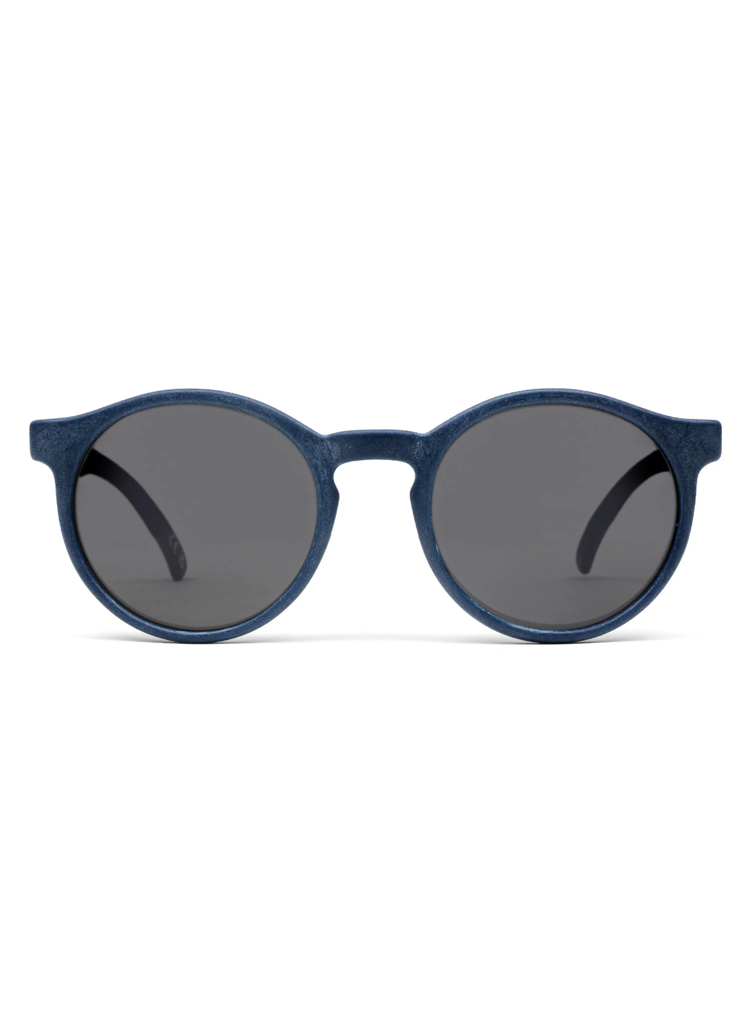 Harlyn Navy Blue Round Sunglasses