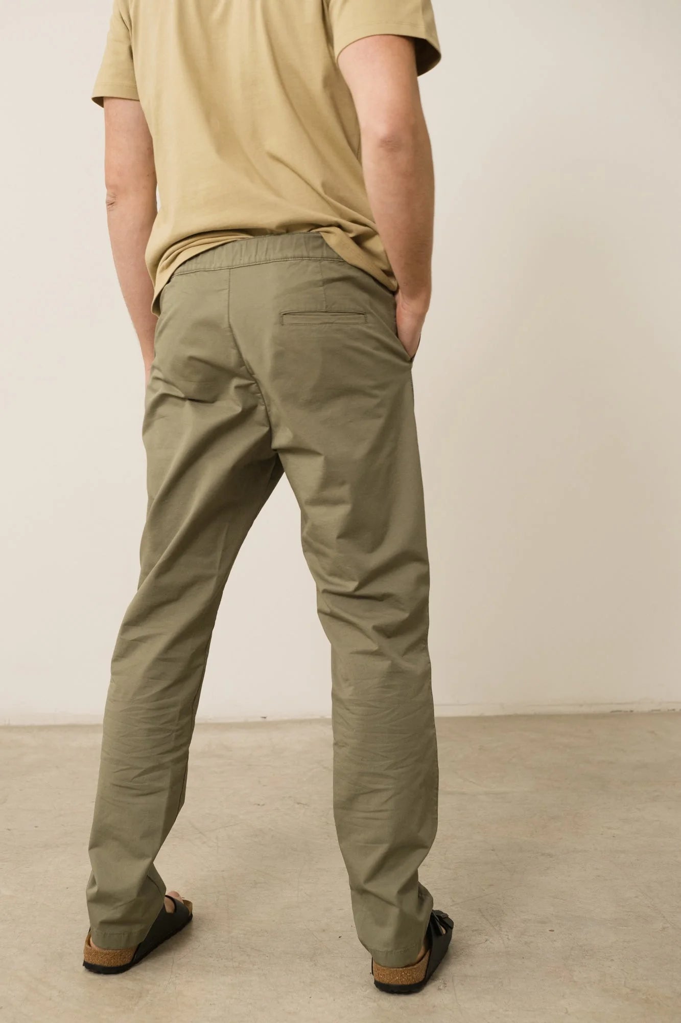 Herman Casual Chino Pants Made of Linen Blend