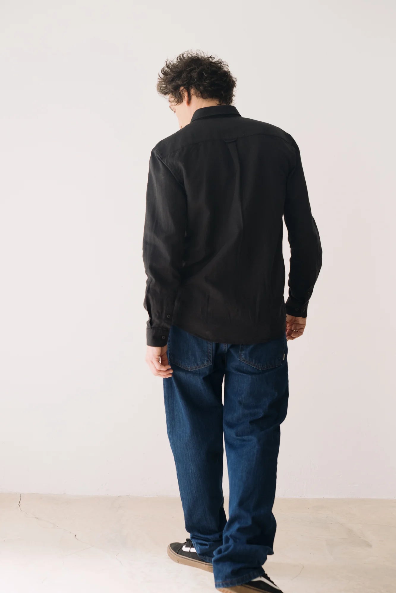 Hugo Poplin Shirt Made Of Linen and Organic Cotton