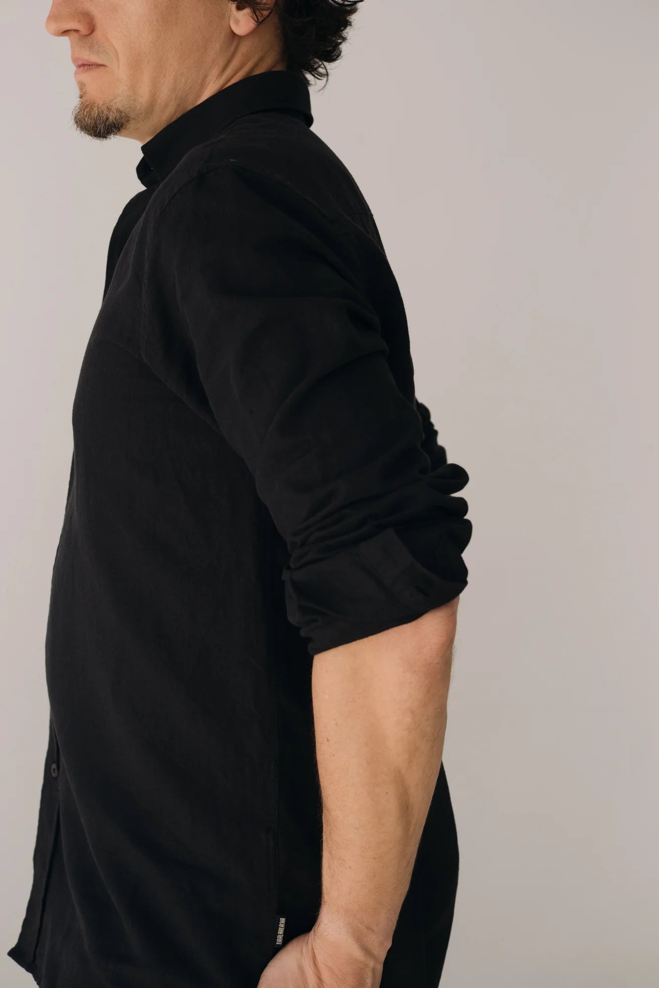 Hugo Poplin Shirt Made Of Linen and Organic Cotton