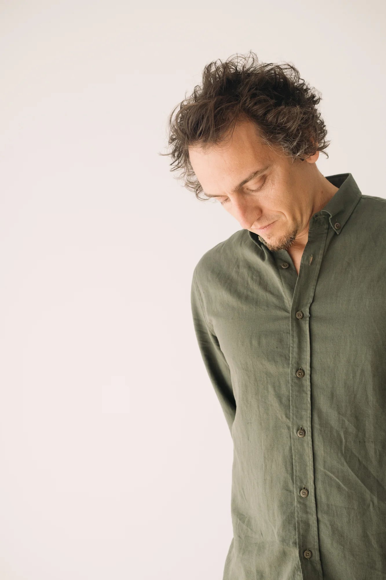Hugo Poplin Shirt Made Of Linen and Organic Cotton
