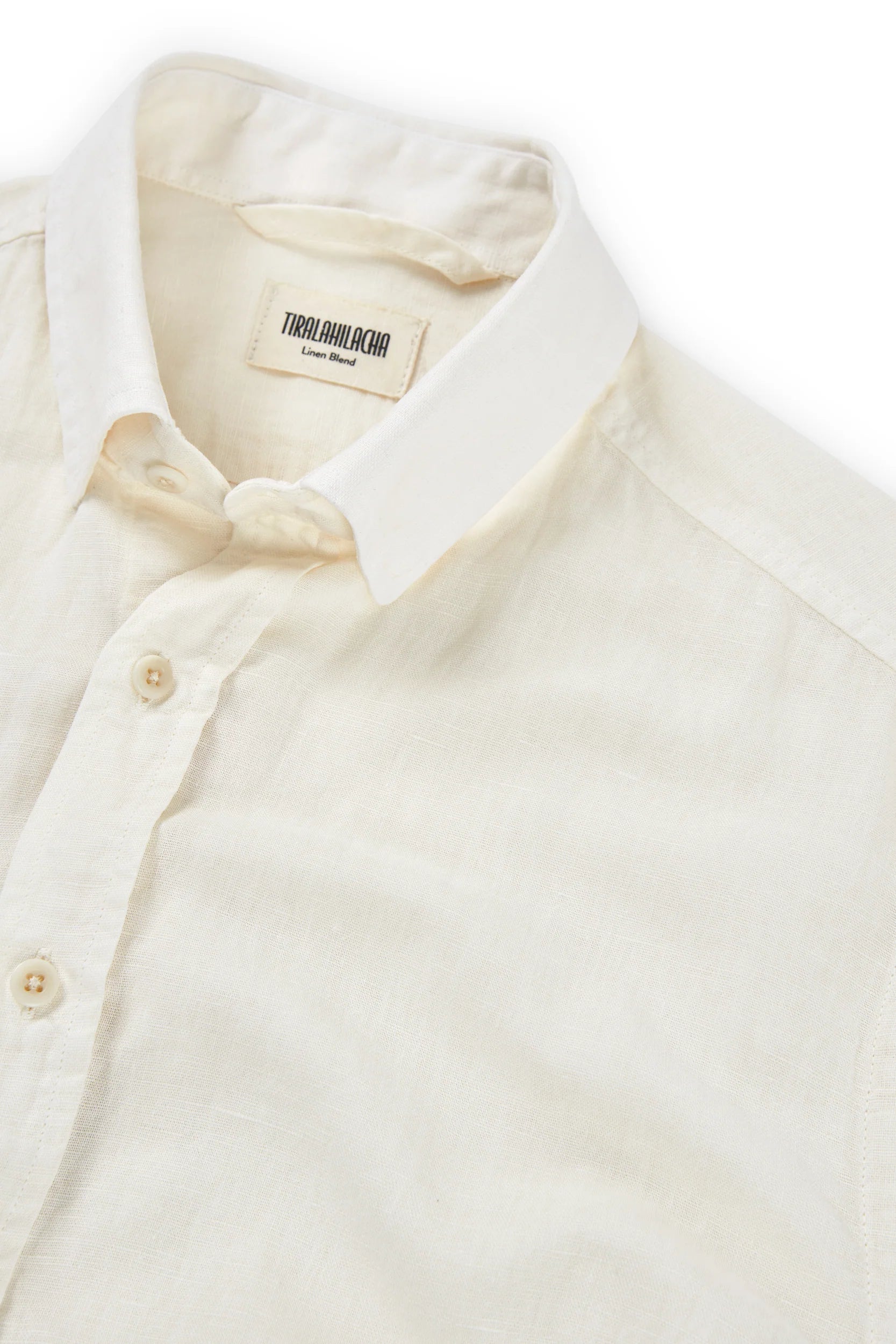 Hugo Poplin Shirt Made Of Linen and Organic Cotton