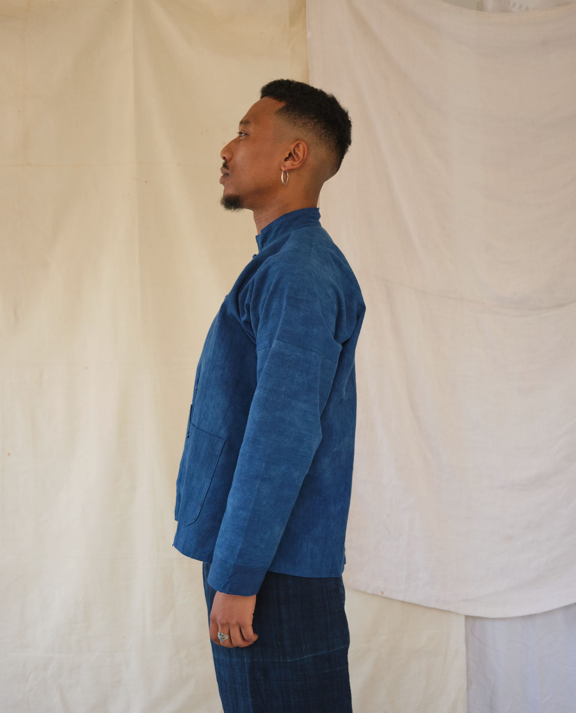 Daily Jacket Made Of 12 Dip Indigo Cotton