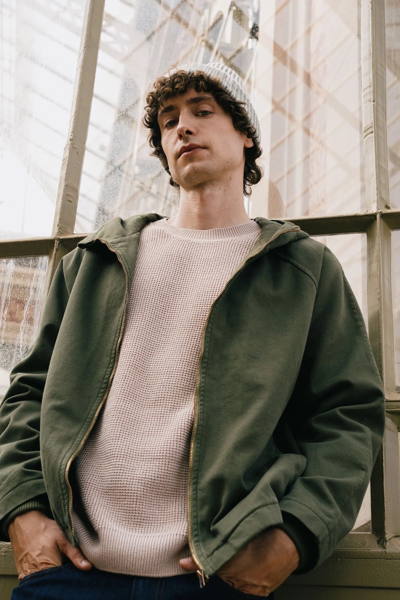 Turina Hood Jacket Made Of Cotton
