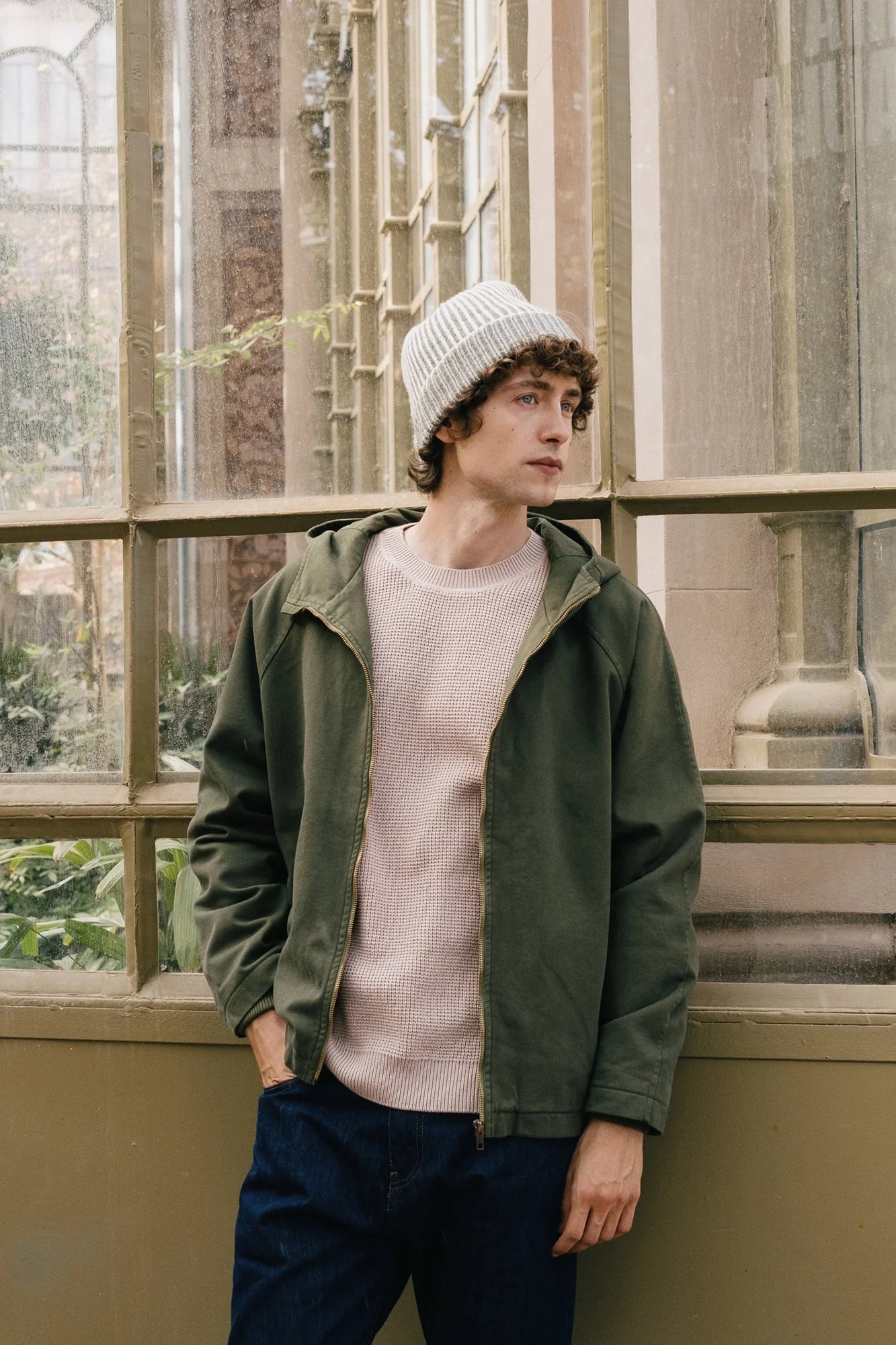 Turina Hood Jacket Made Of Cotton