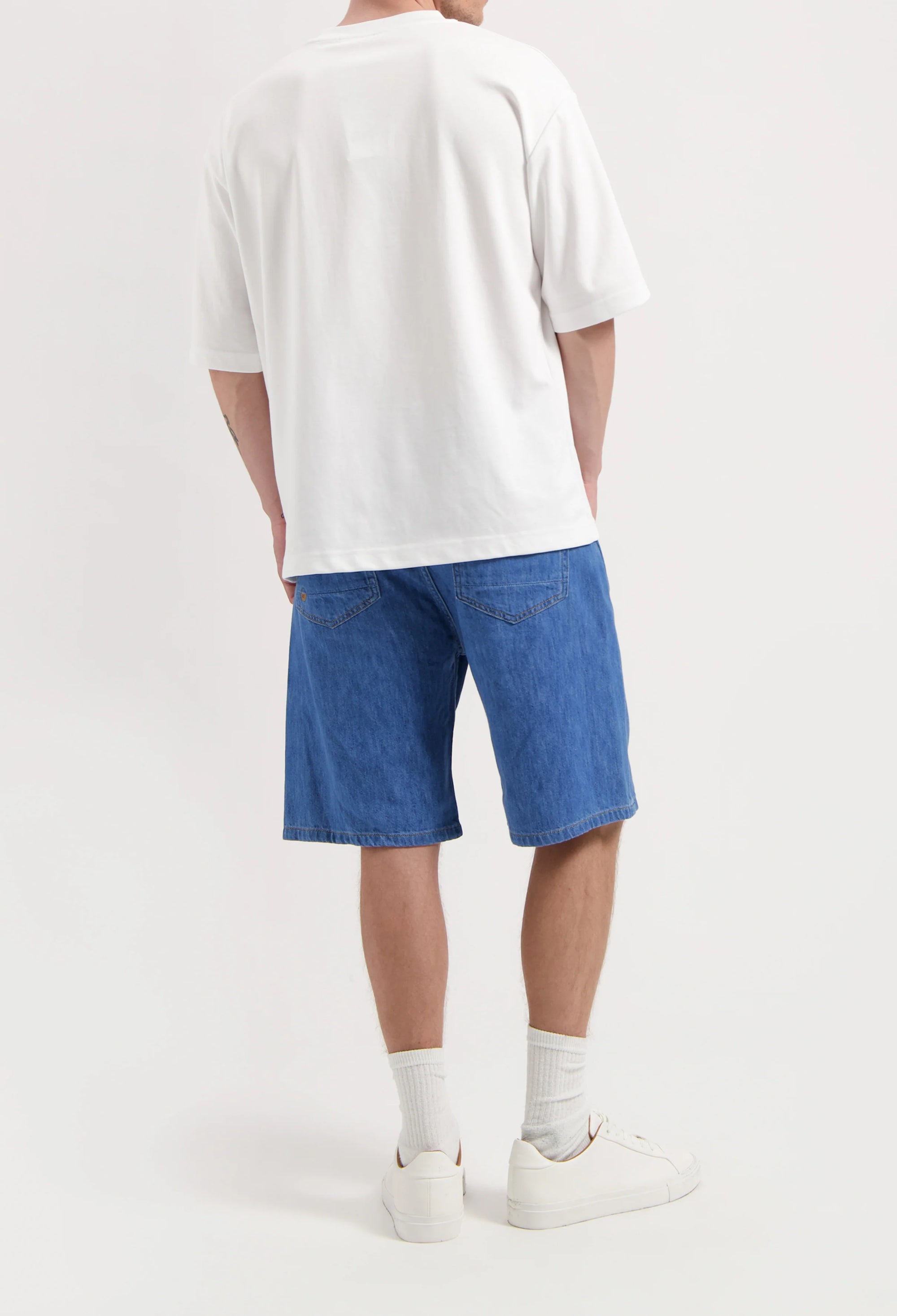 James Denim Short Made Of Recycled And Organic Cotton Mix