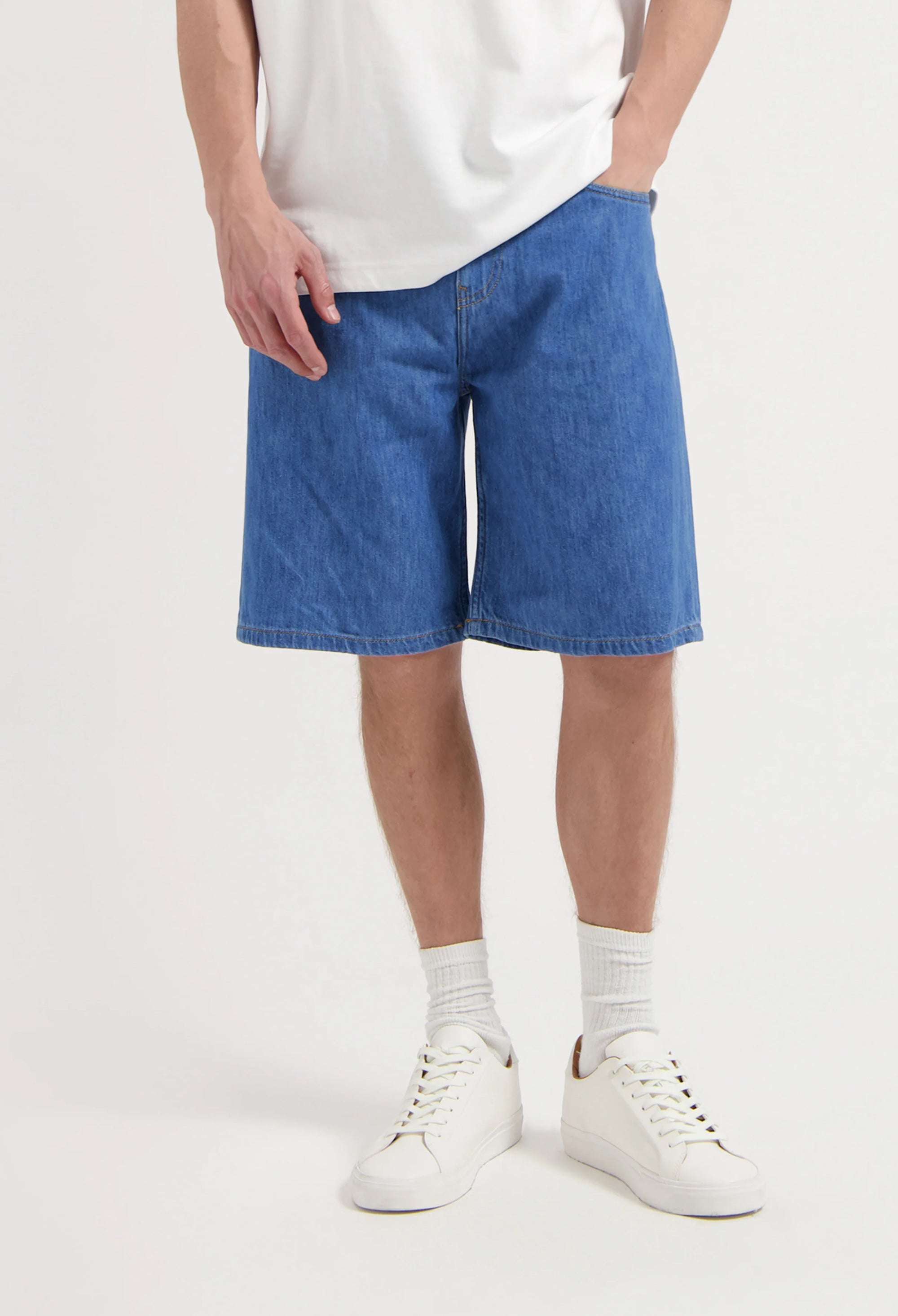 James Denim Short Made Of Recycled And Organic Cotton Mix