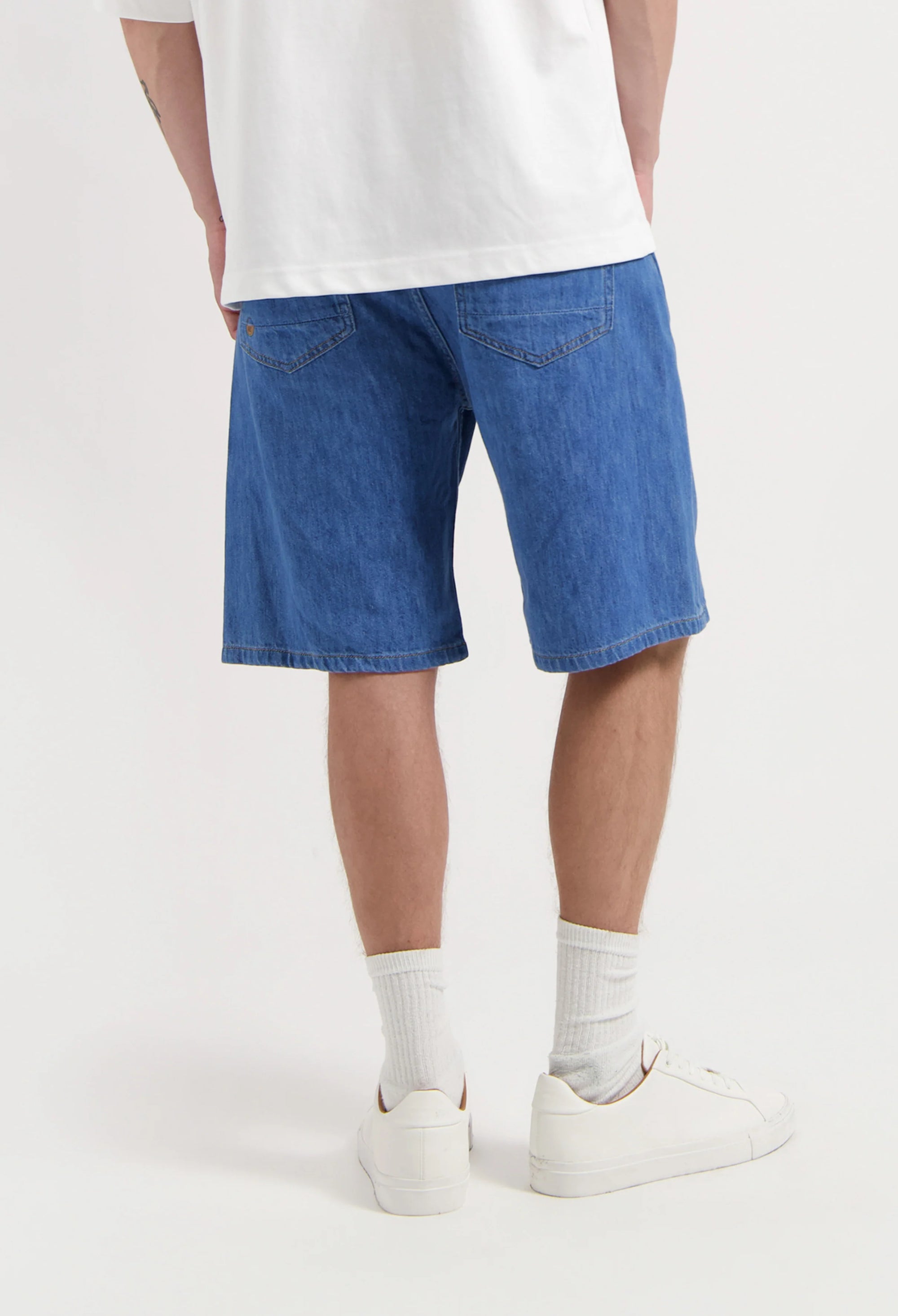 James Denim Short Made Of Recycled And Organic Cotton Mix