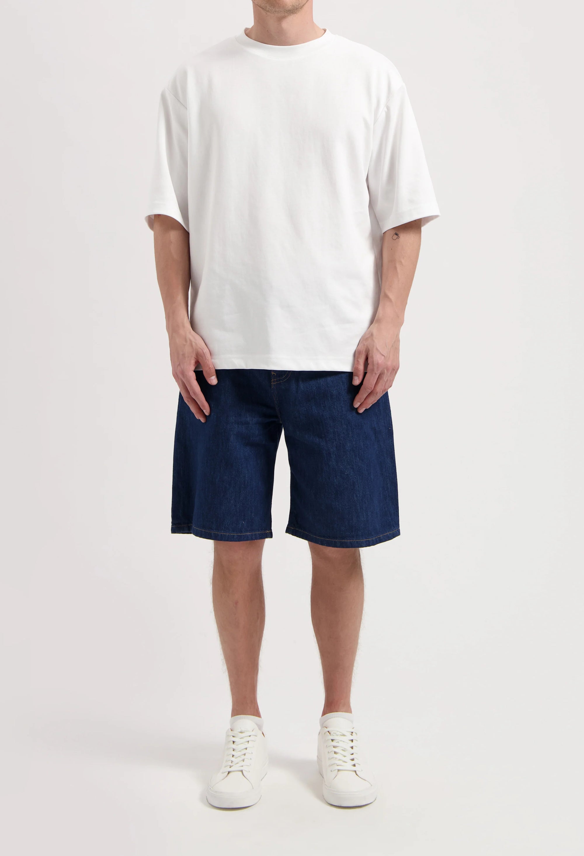 James Denim Short Made Of Recycled And Organic Cotton Mix