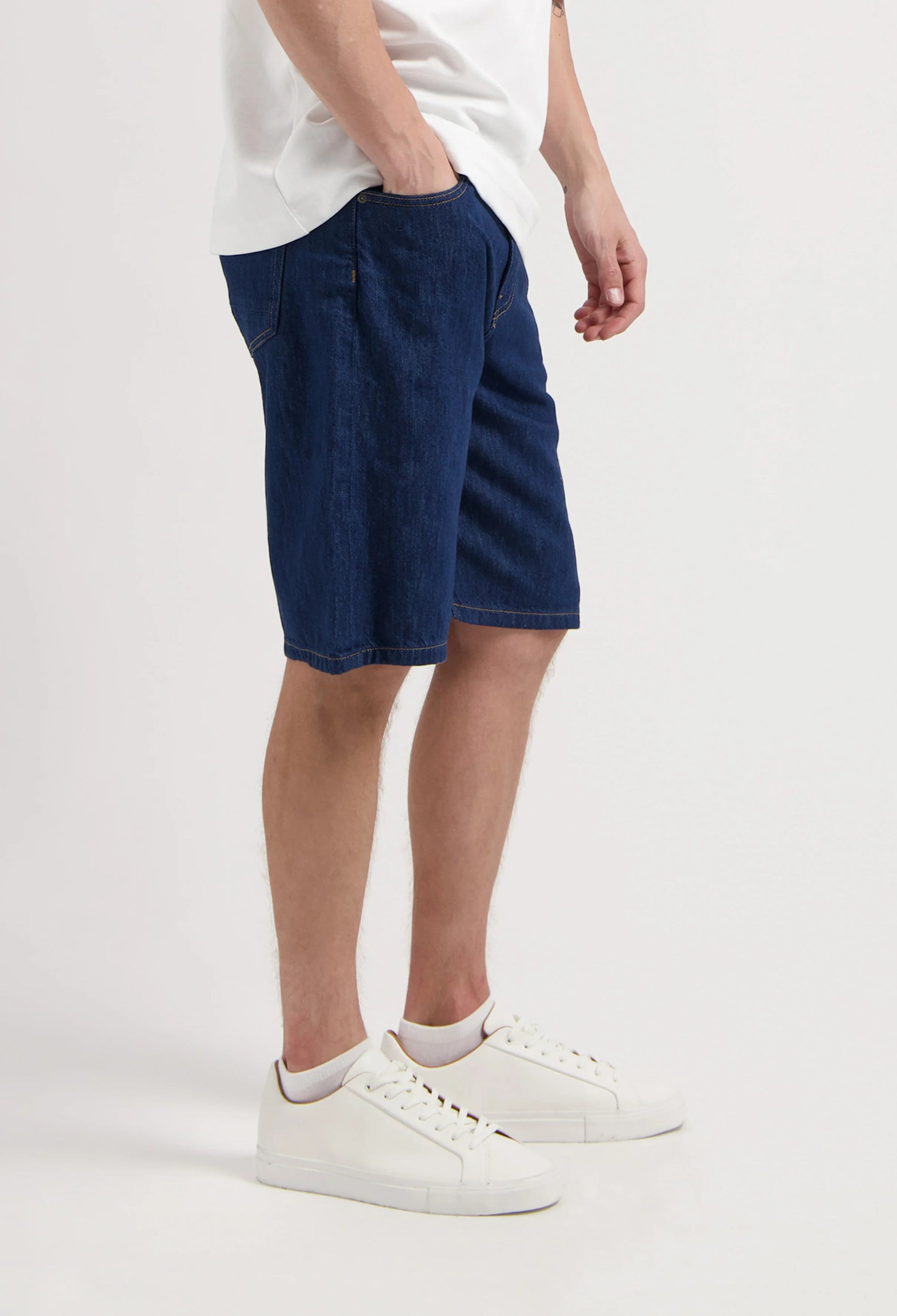 James Denim Short Made Of Recycled And Organic Cotton Mix