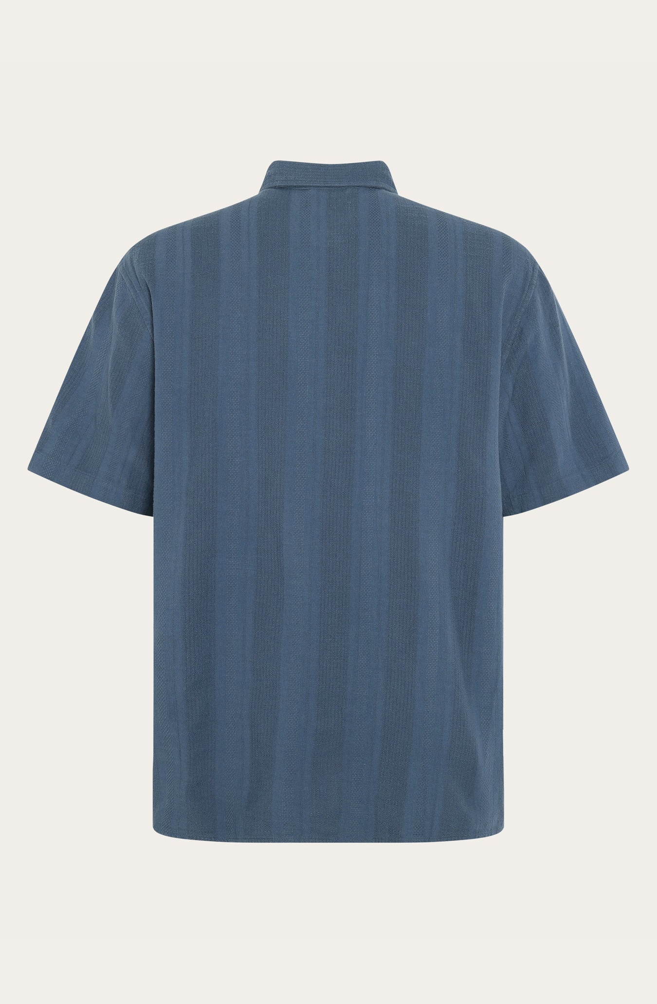 Relaxed Structure Short Sleeve Shirt Made Of Organic Cotton