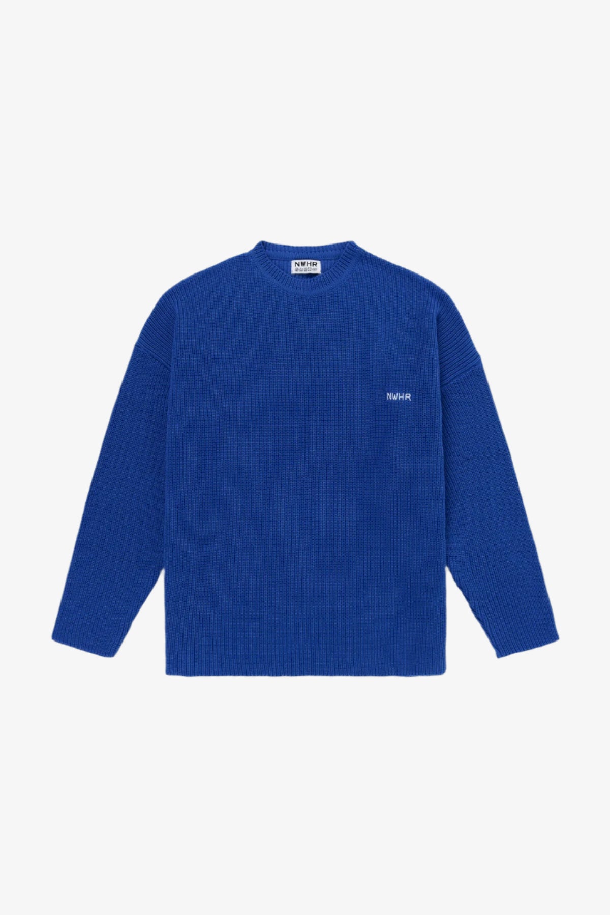 Light Blue Sweater Made Of Organic Cotton