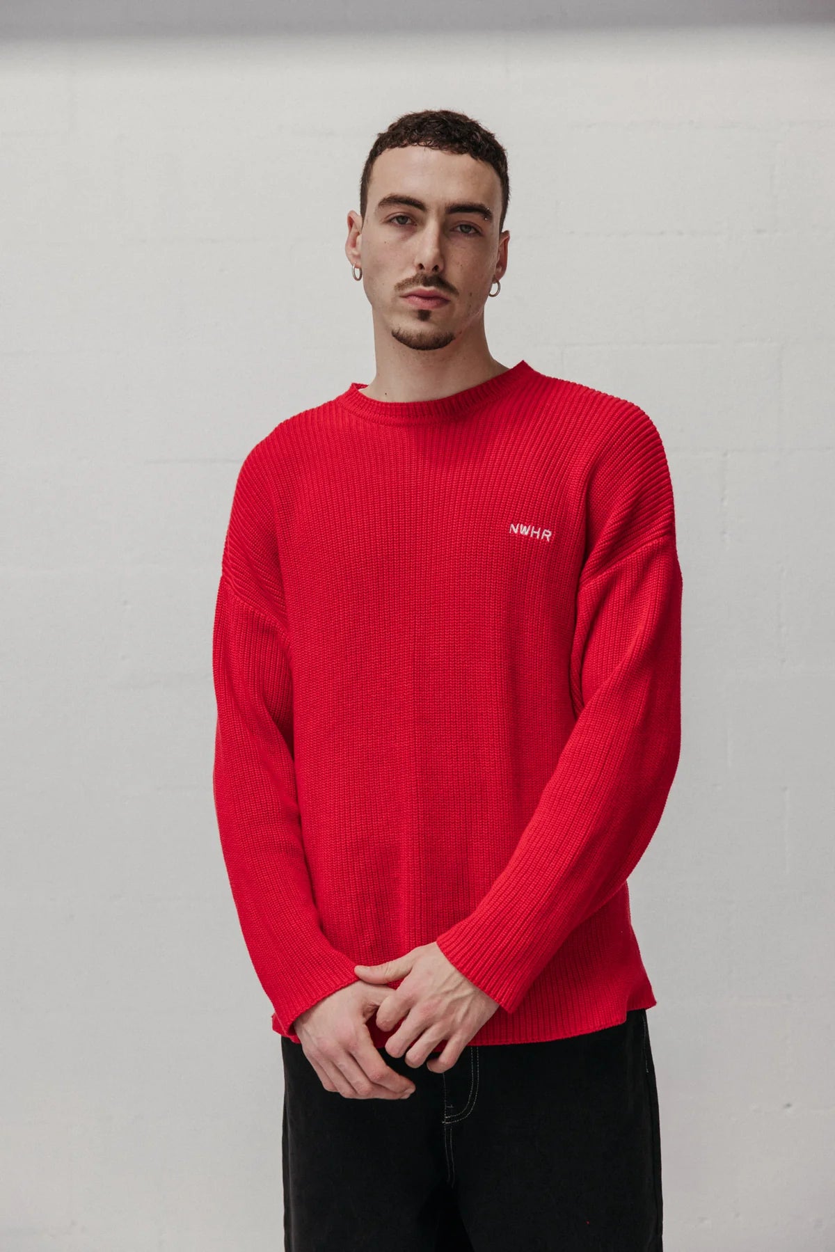 Light Blue Sweater Made Of Organic Cotton
