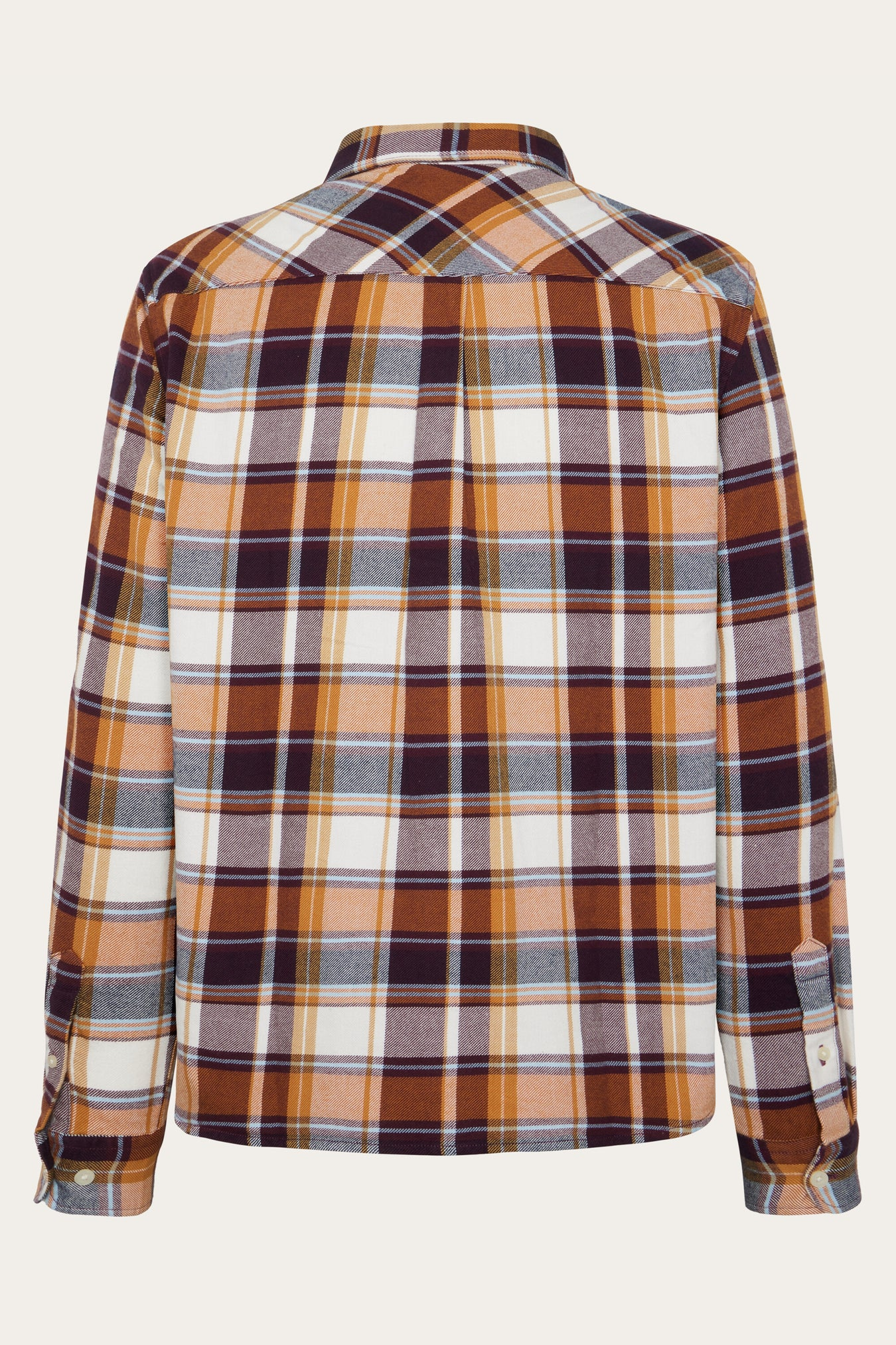 Light Flannel Checkered Shirt Made Of Organic Cotton