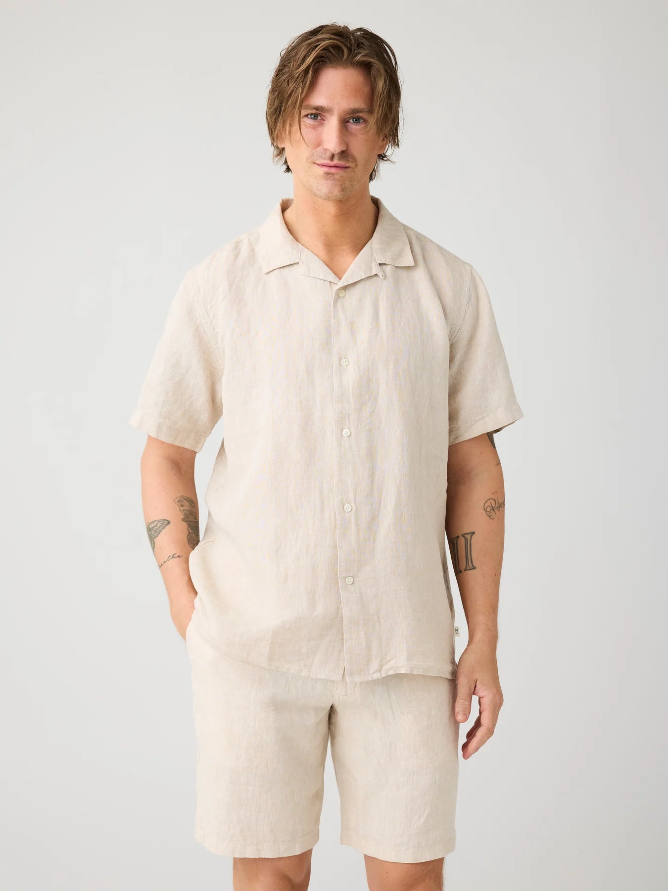 Loose Linen Shorts Made Of Organic linen