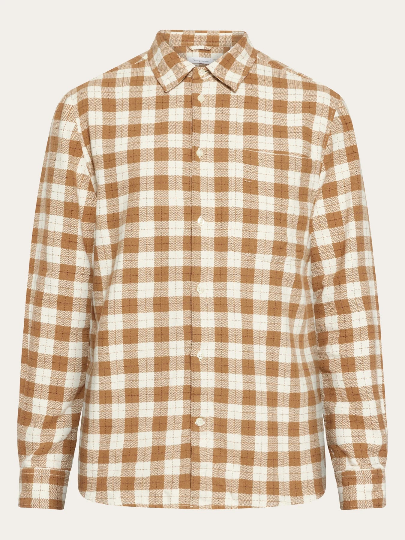 Loose Fit Checkered Shirt Made Of Organic Cotton