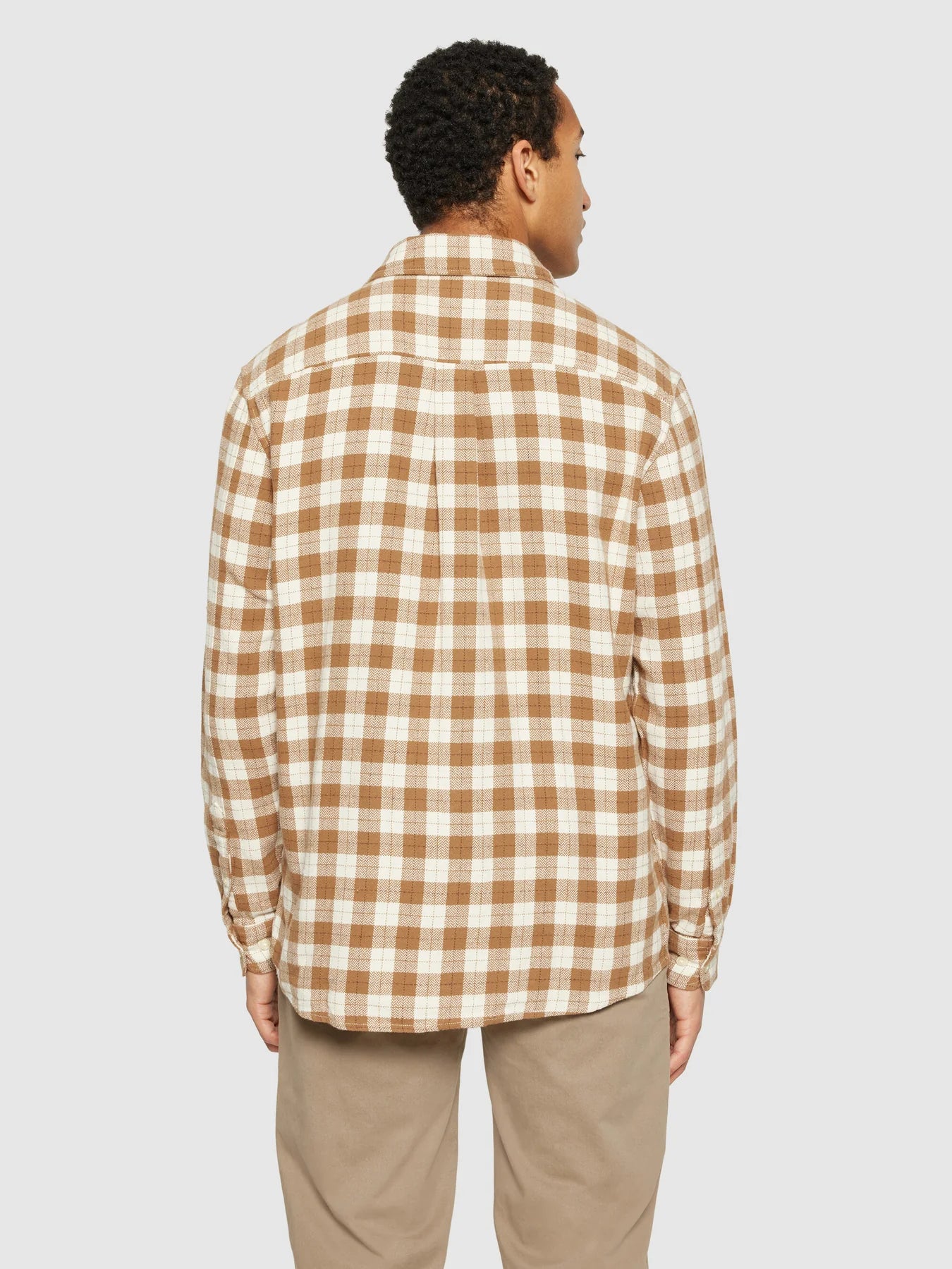 Loose Fit Checkered Shirt Made Of Organic Cotton