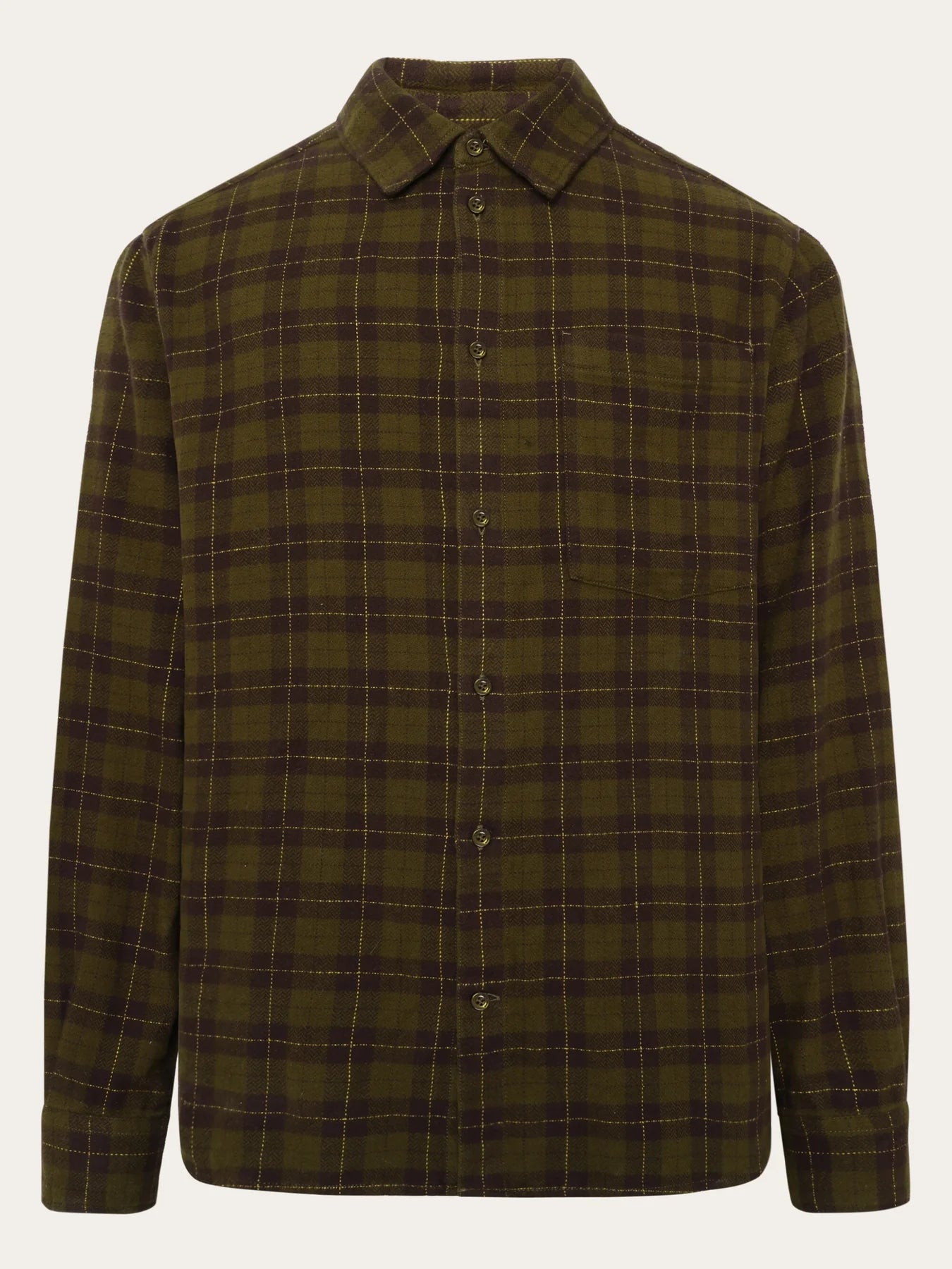 Loose Fit Checkered Shirt Made Of Organic Cotton
