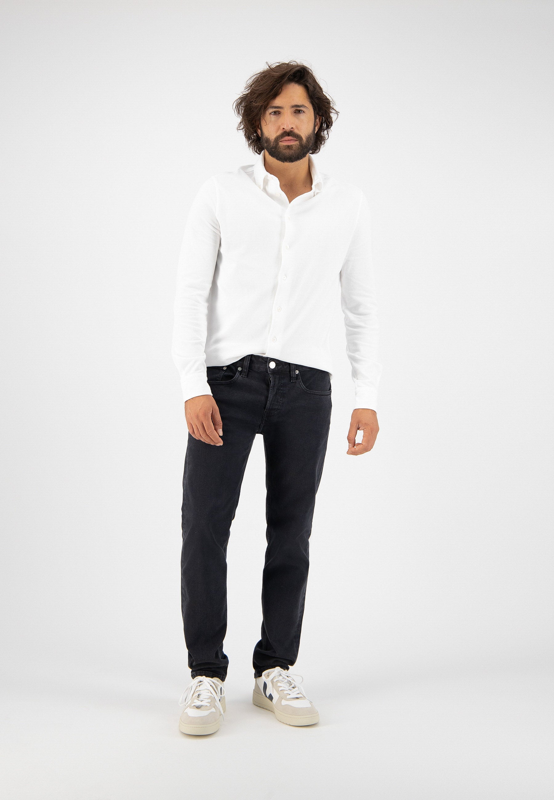 Dunn Low Tapered Made Of Recycled And Organic Cotton Mix