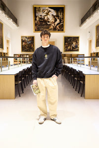 Flying Fish Crewneck Made Of Organic Cotton