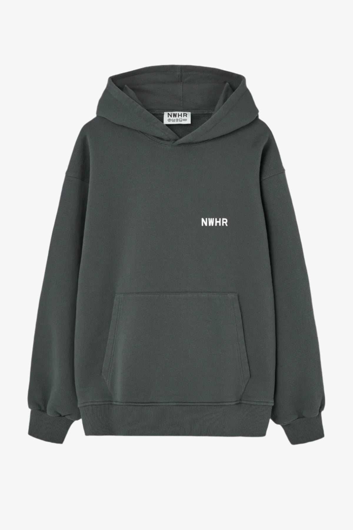 Lilac Washed Hoodie Made Of Organic Cotton