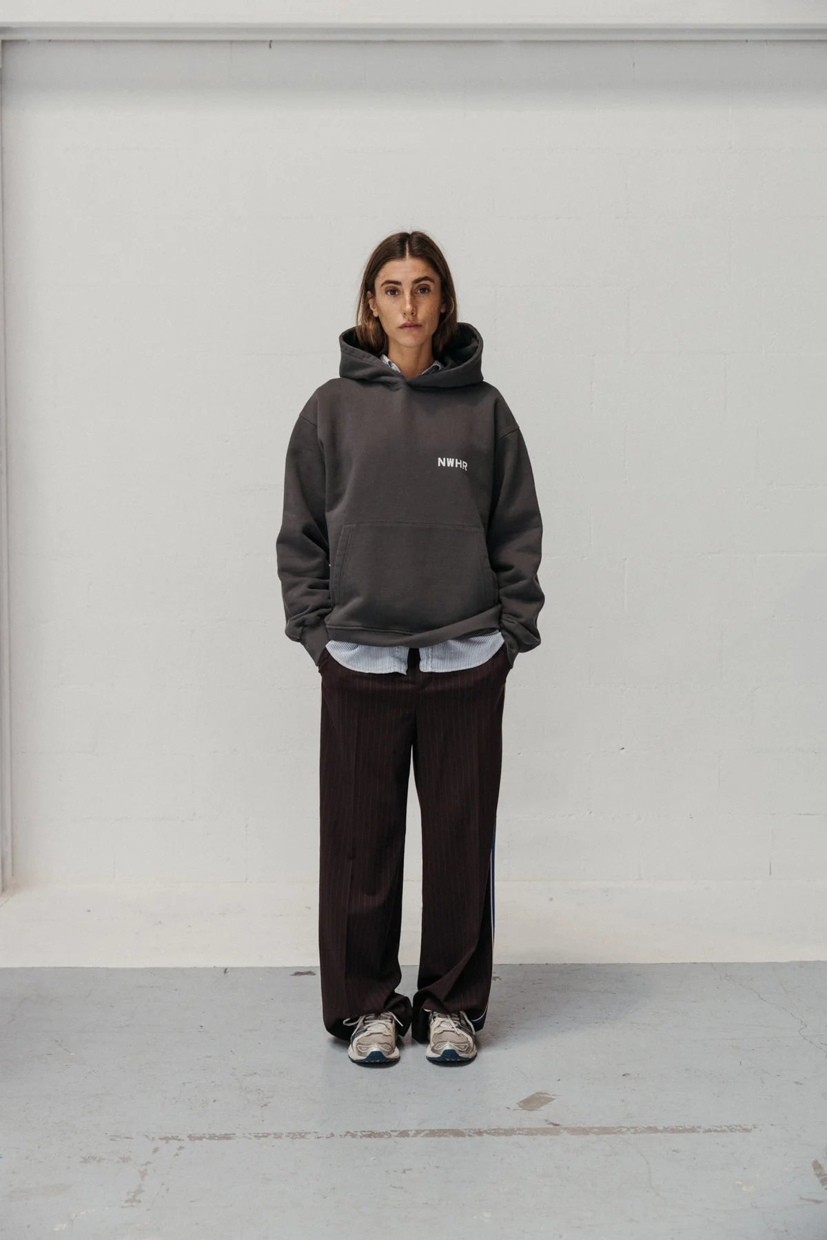 Lilac Washed Hoodie Made Of Organic Cotton