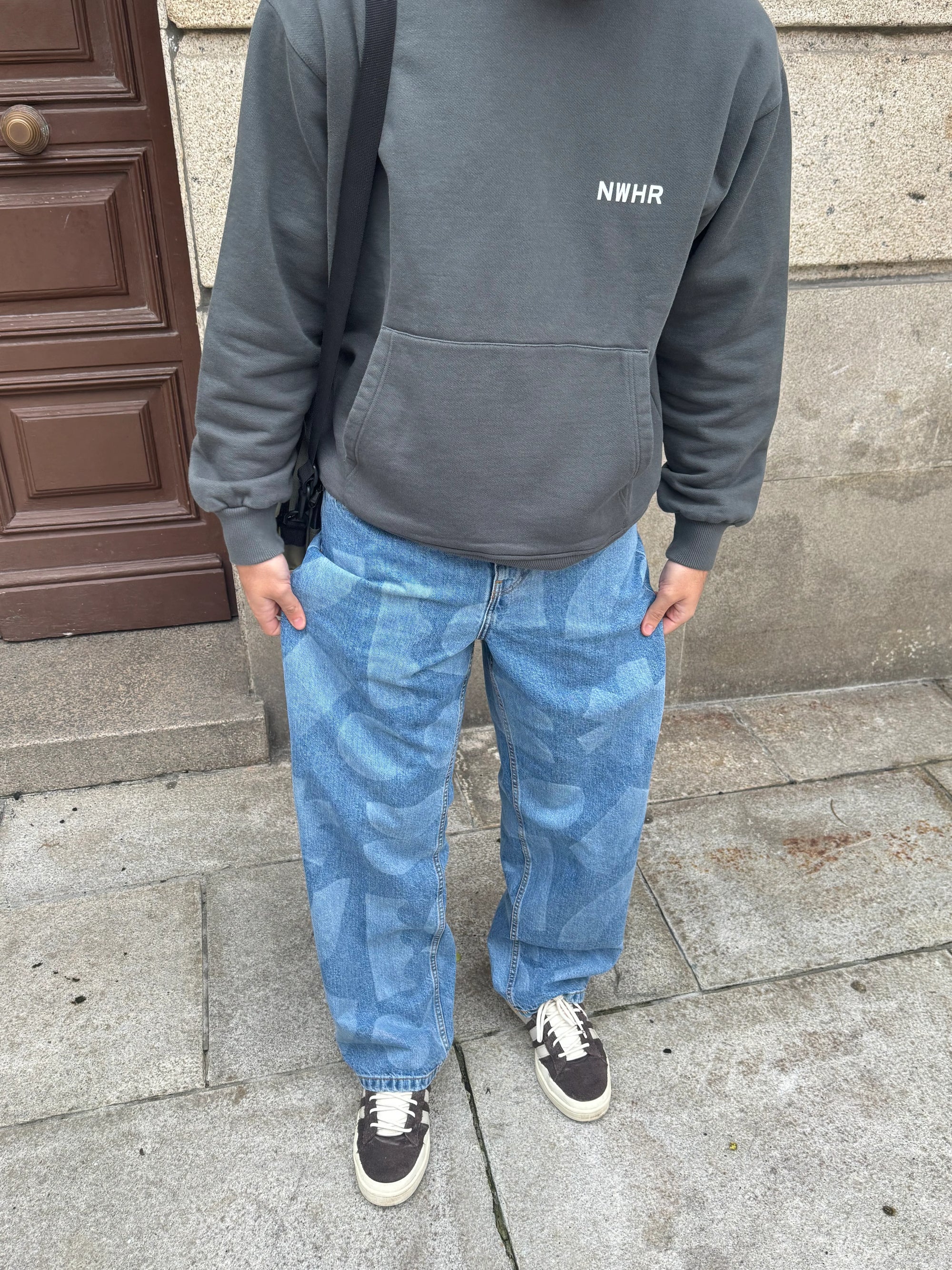 Lilac Washed Hoodie Made Of Organic Cotton