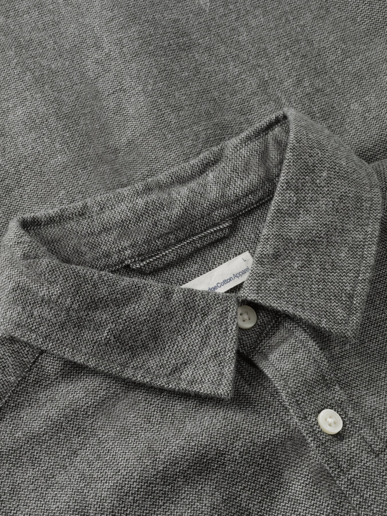 Fishbone Flannel Shirt Made Of Organic Cotton