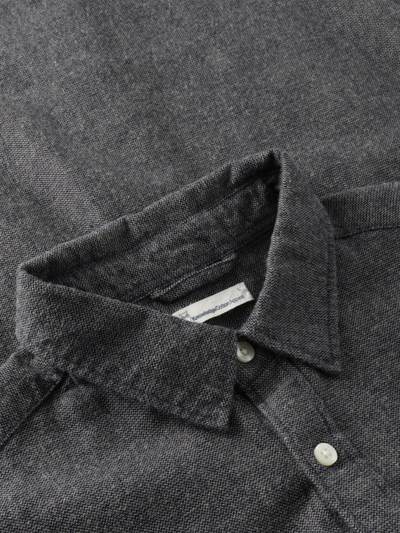 Fishbone Flannel Shirt Made Of Organic Cotton