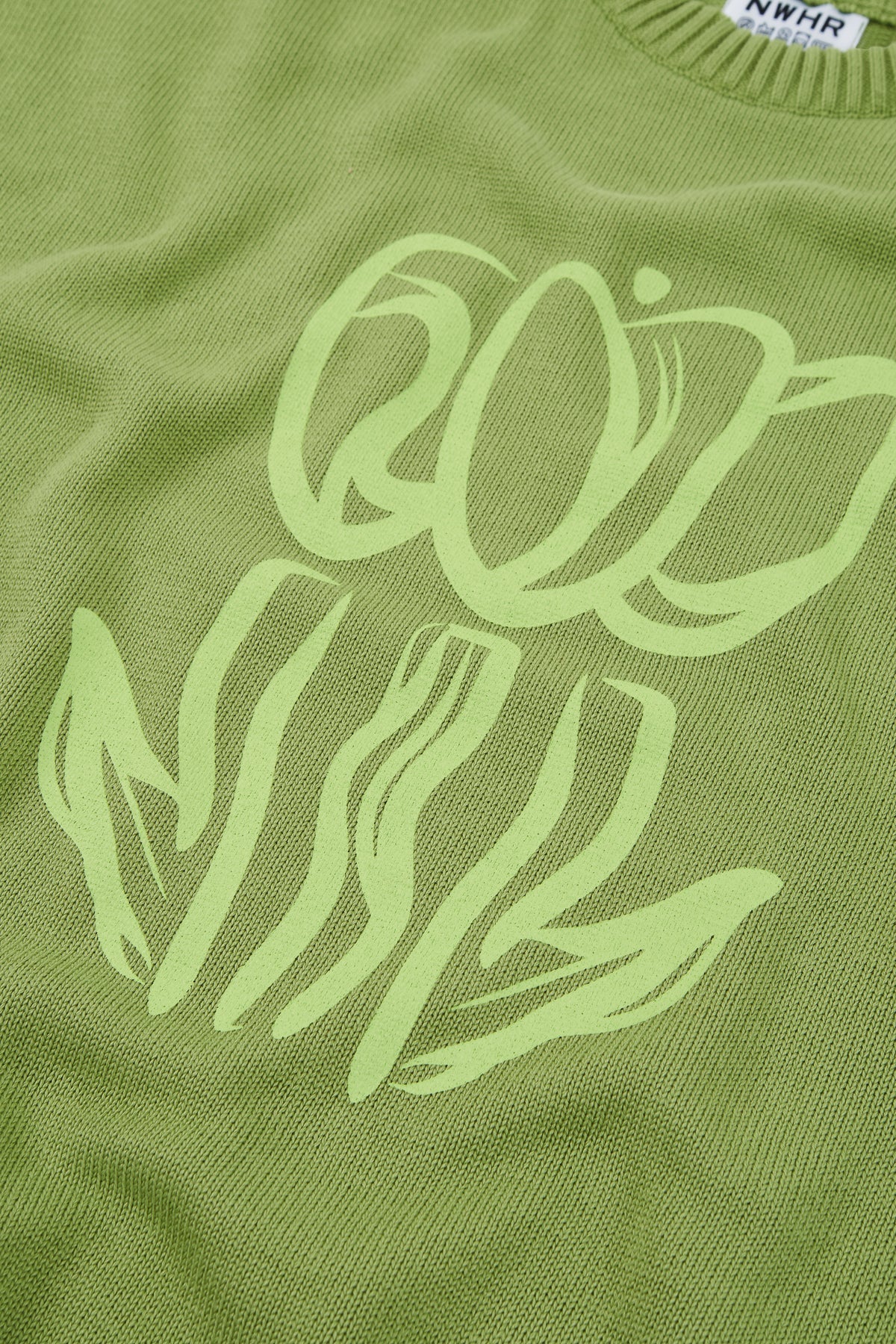 Printed Tulip Sweater Made Of Organic Cotton