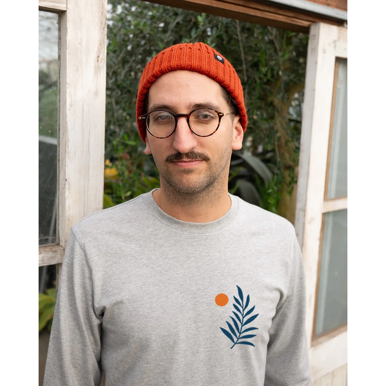 Load image into Gallery viewer, Level Collective Palm LS T-shirt
