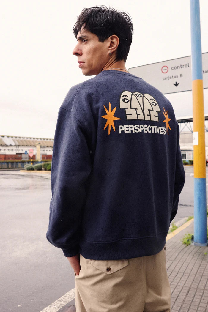 Perspective Sweatshirt Made Of Organic Cotton