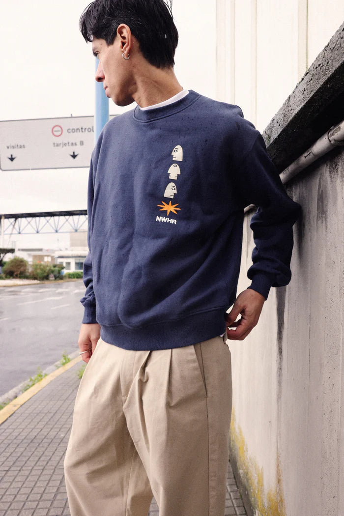 Perspective Sweatshirt Made Of Organic Cotton