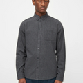 Load image into Gallery viewer, Knowledge Cotton Apparel Melangé Flannel Shirt
