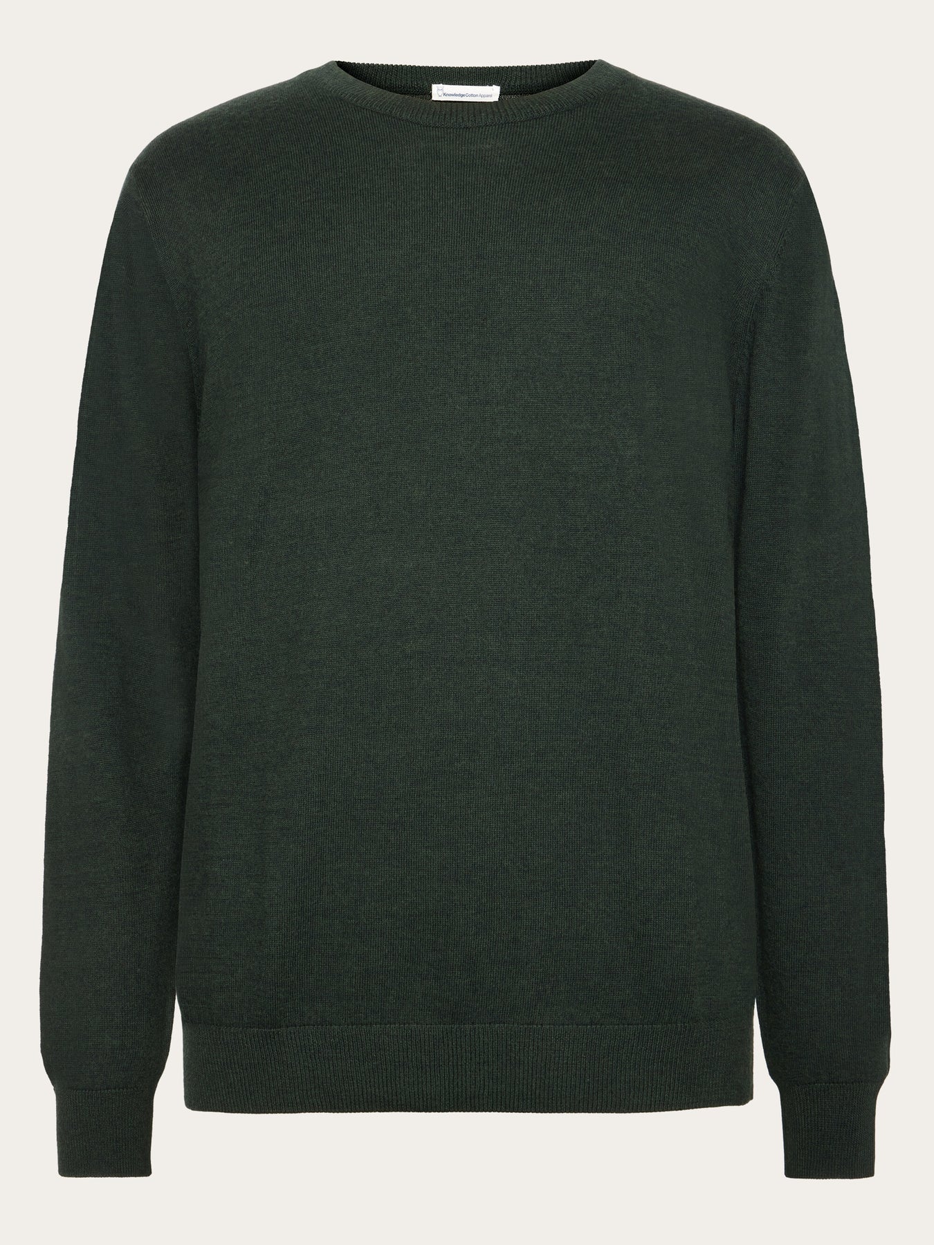Regular Knit Crew Neck Made Of Merino Wool