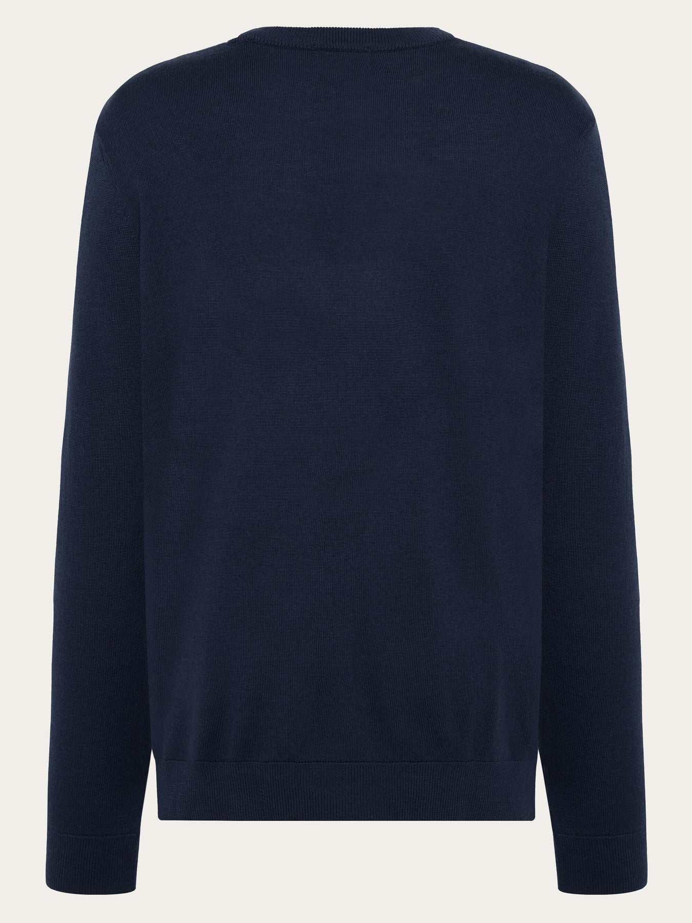 Regular Knit Crew Neck Made Of Merino Wool