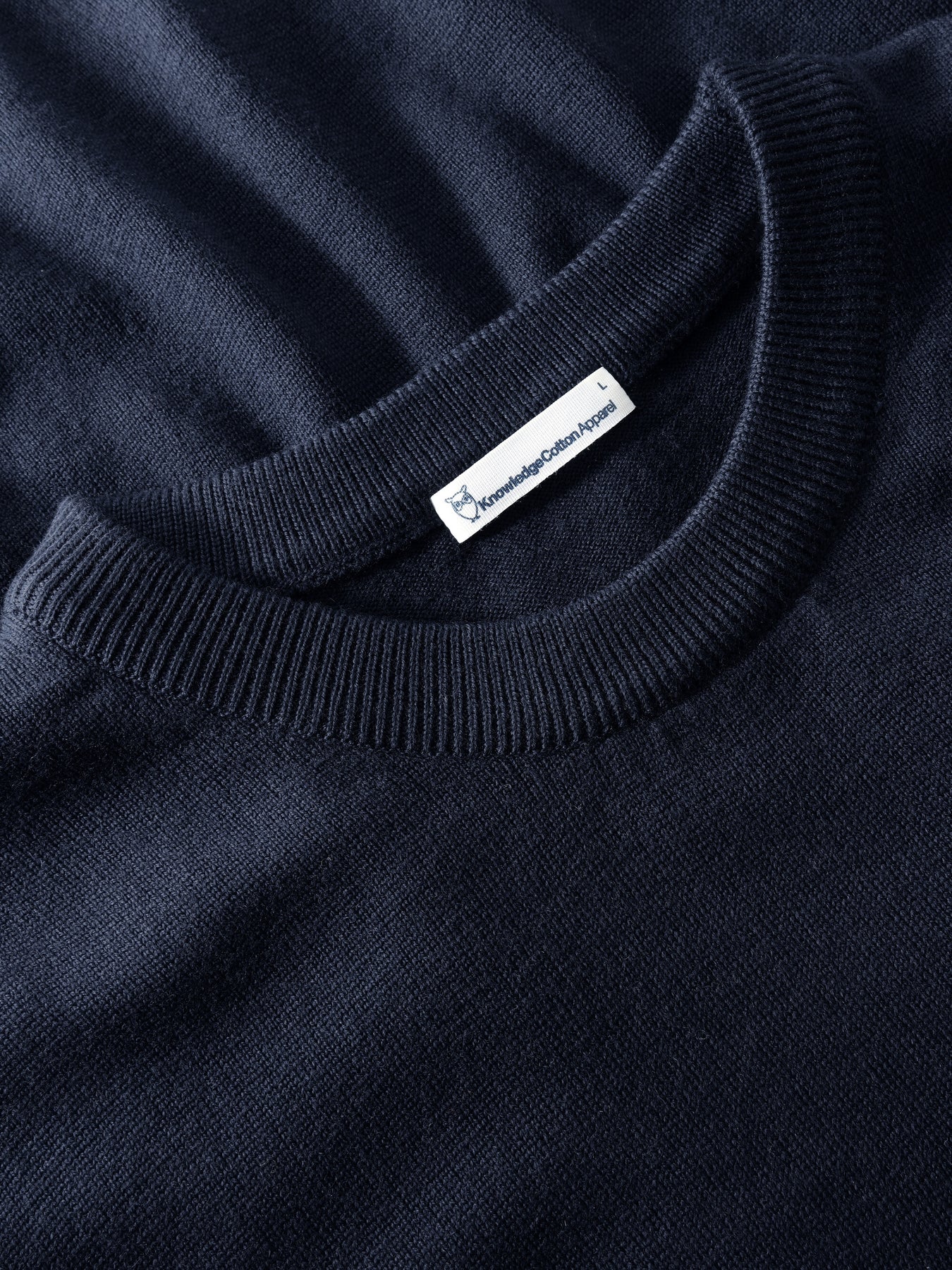 Regular Knit Crew Neck Made Of Merino Wool