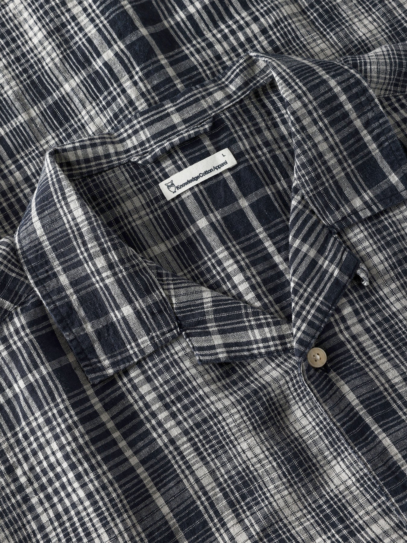 Relaxed Short Sleeve Shirt Made Of Organic Linen