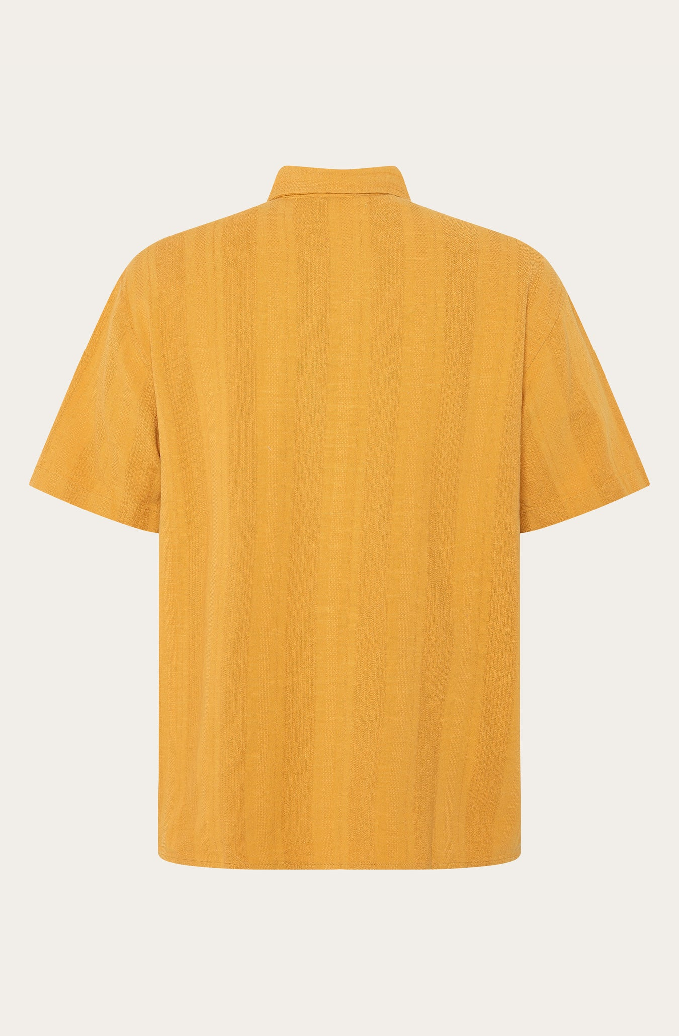 Relaxed Structure Short Sleeve Shirt Made Of Organic Cotton
