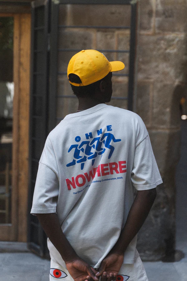 Men's NWHR RUNNING NOWHERE T-SHIRT - Organic Cotton, Graphic Print ...