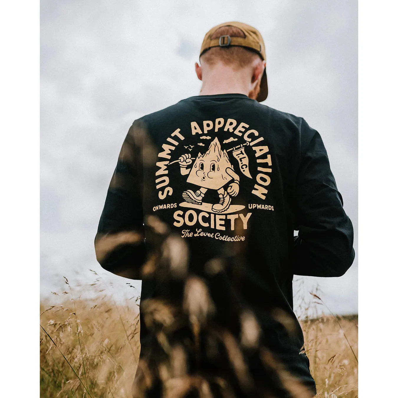 Summit Society LS T-shirt Made Of Organic Cotton