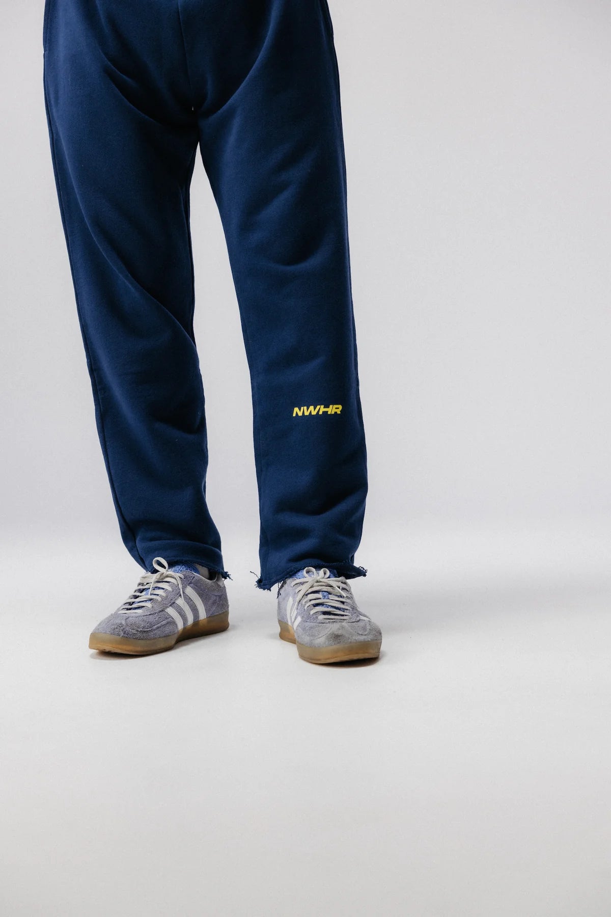 Soft Navy Trousers Made Of Organic Cotton