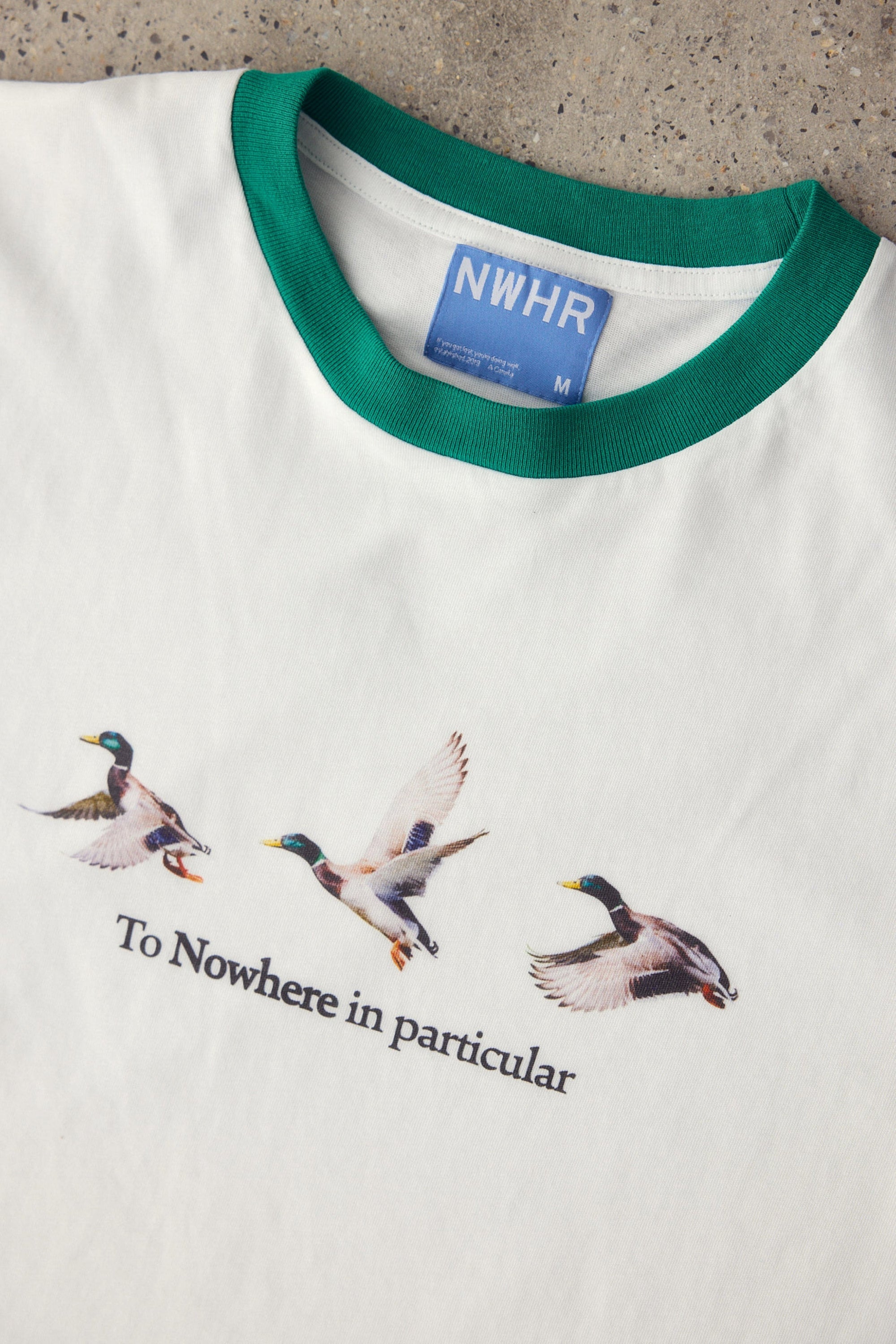 To Nowhere in Particular T-Shirt Made Of Organic Cotton