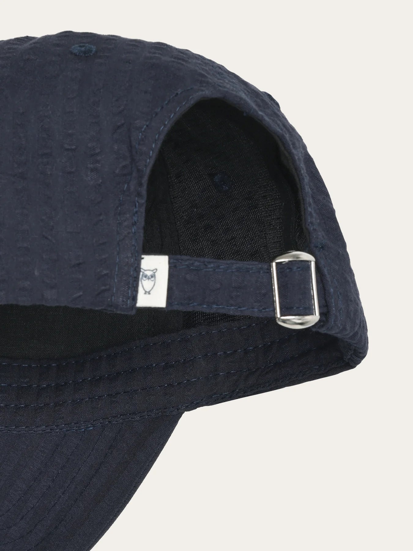 Seersucker Cap Made Of Organic Cotton