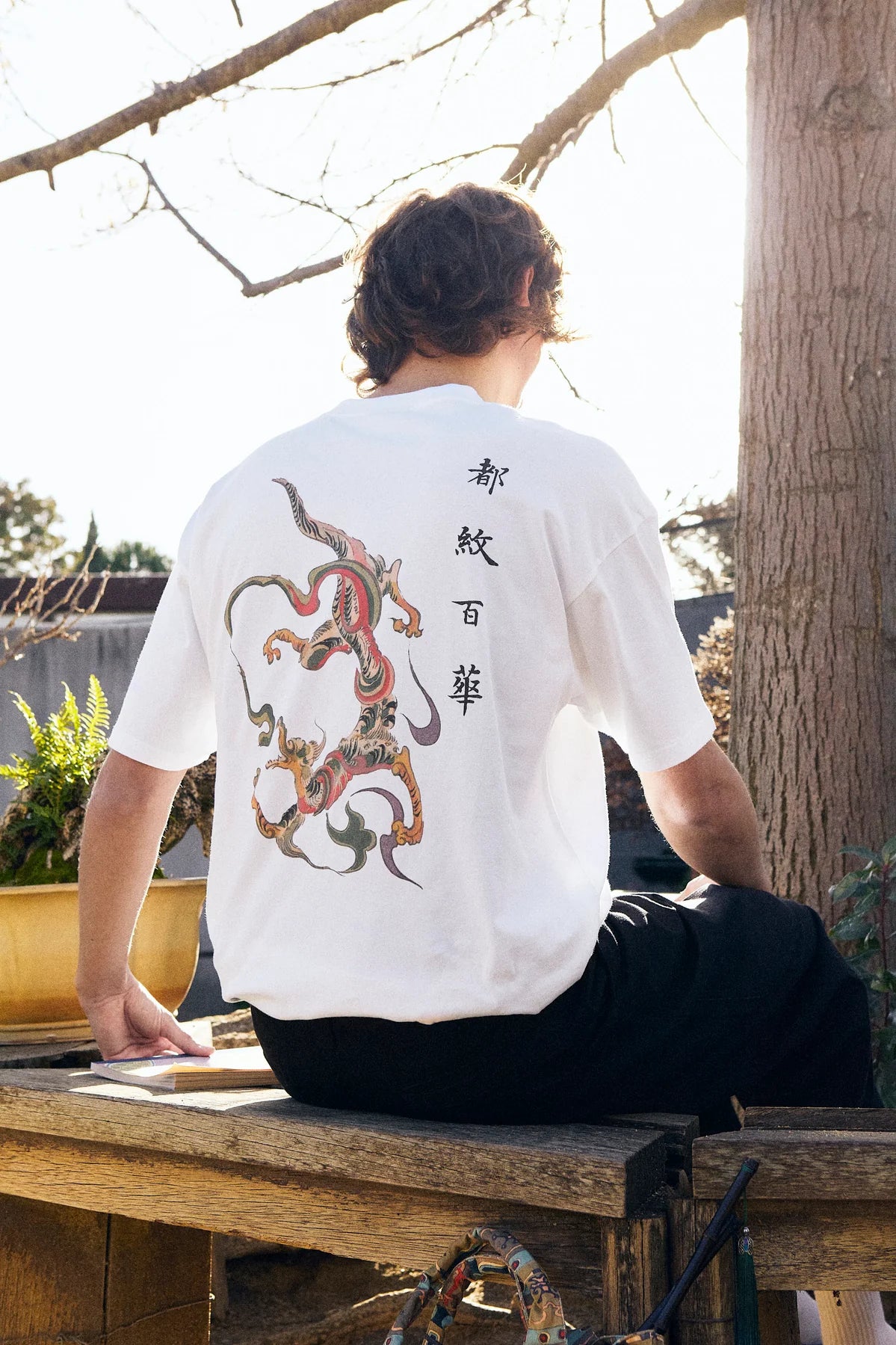 Seiryū (Dragon) T-Shirt Made Of Organic Cotton