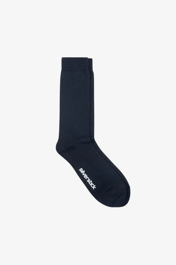 Hope Socks | Men's Organic Knit Socks - Black | Silverstick