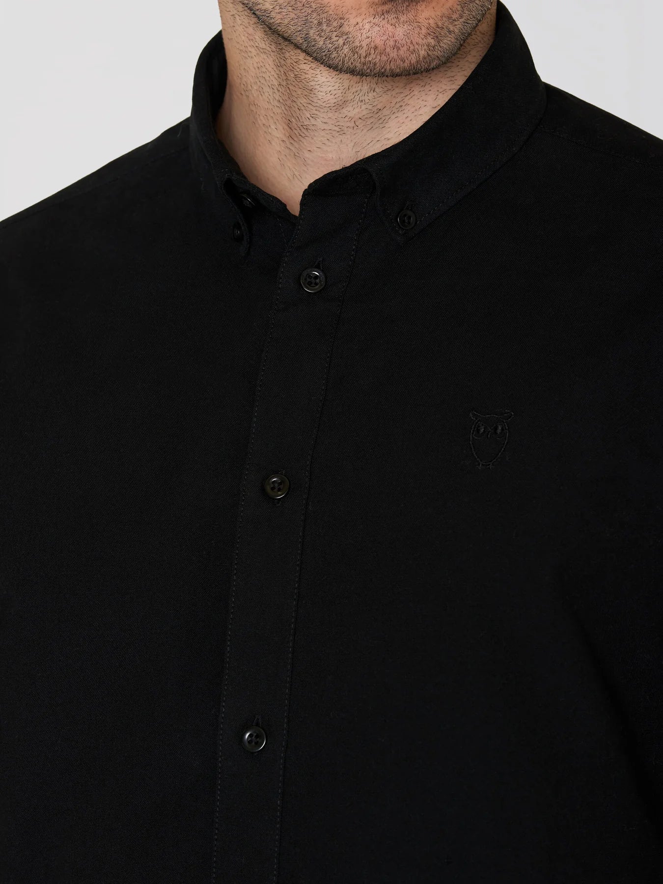 Small Owl Oxford Shirt Made Of Organic Cotton
