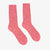 The Huison 100% Recycled Teal Fleck Socks Made Of Cotton Mix