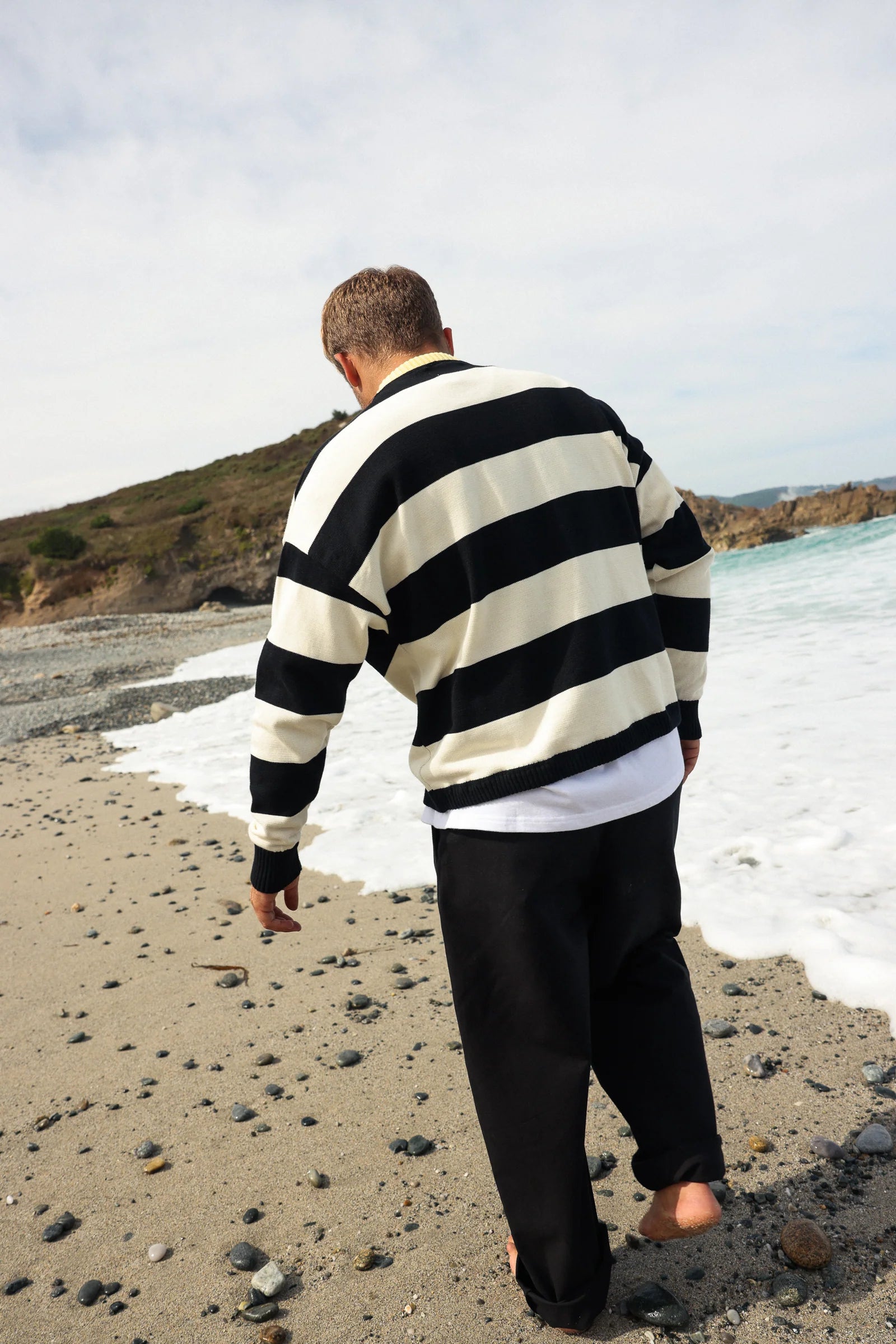 Stripes Sweater Made Of Organic Cotton