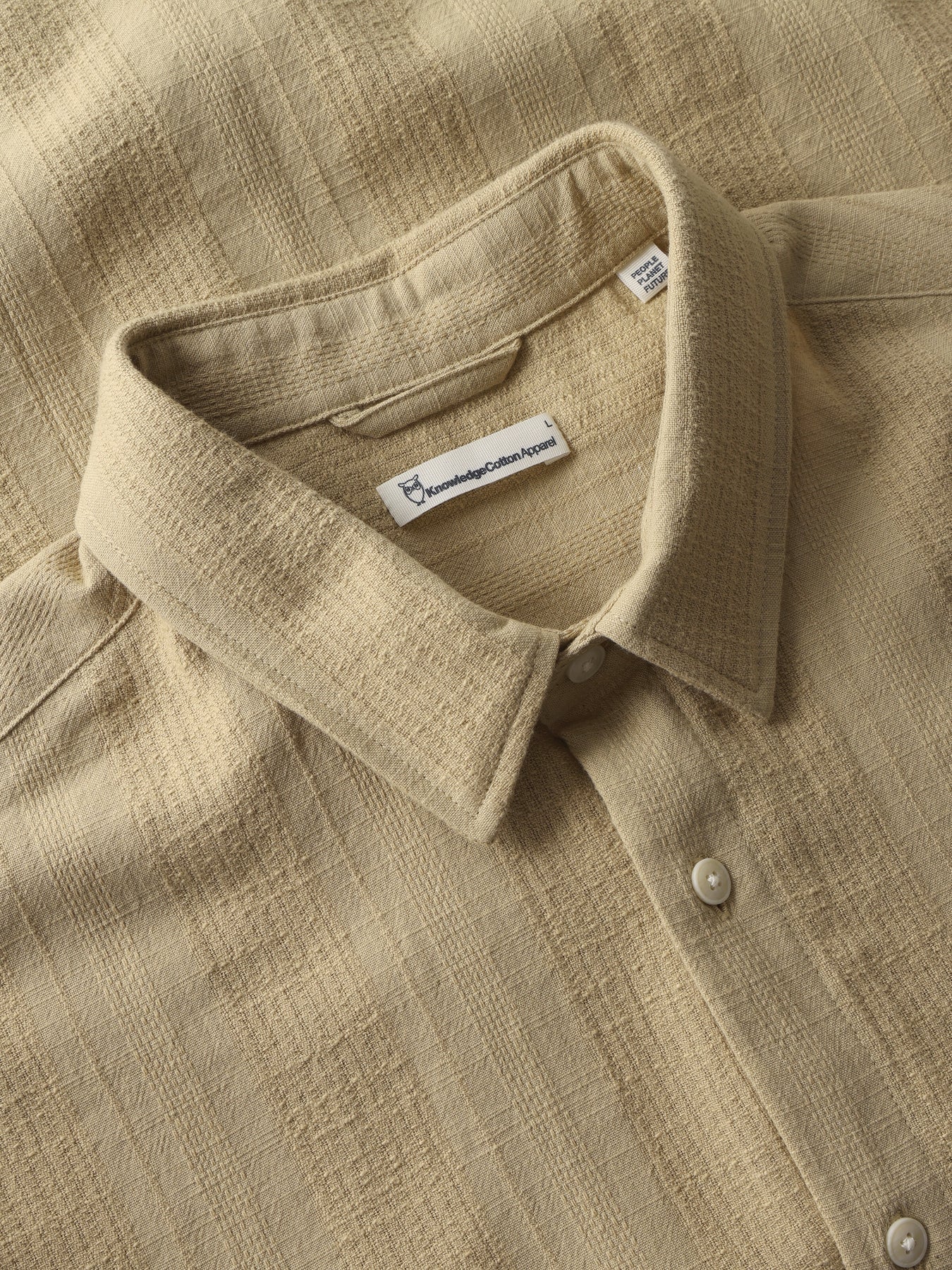 Structure Shirt Made Of Organic Cotton